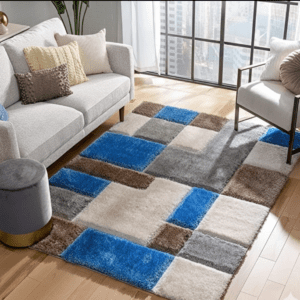 Modern Geometric Carpet
