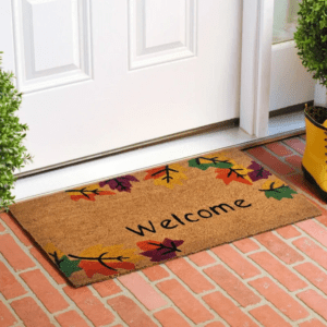 Welcome Printed Coir Doormat